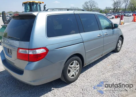 2007 Honda Odyssey Ex из США, поврежденный, VIN 5FNRL38457B042912